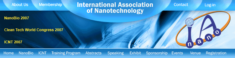 International Association of Nanotechnology-  Header